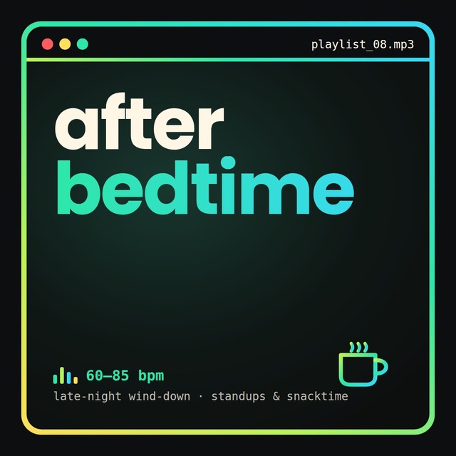 after bedtime playlist cover